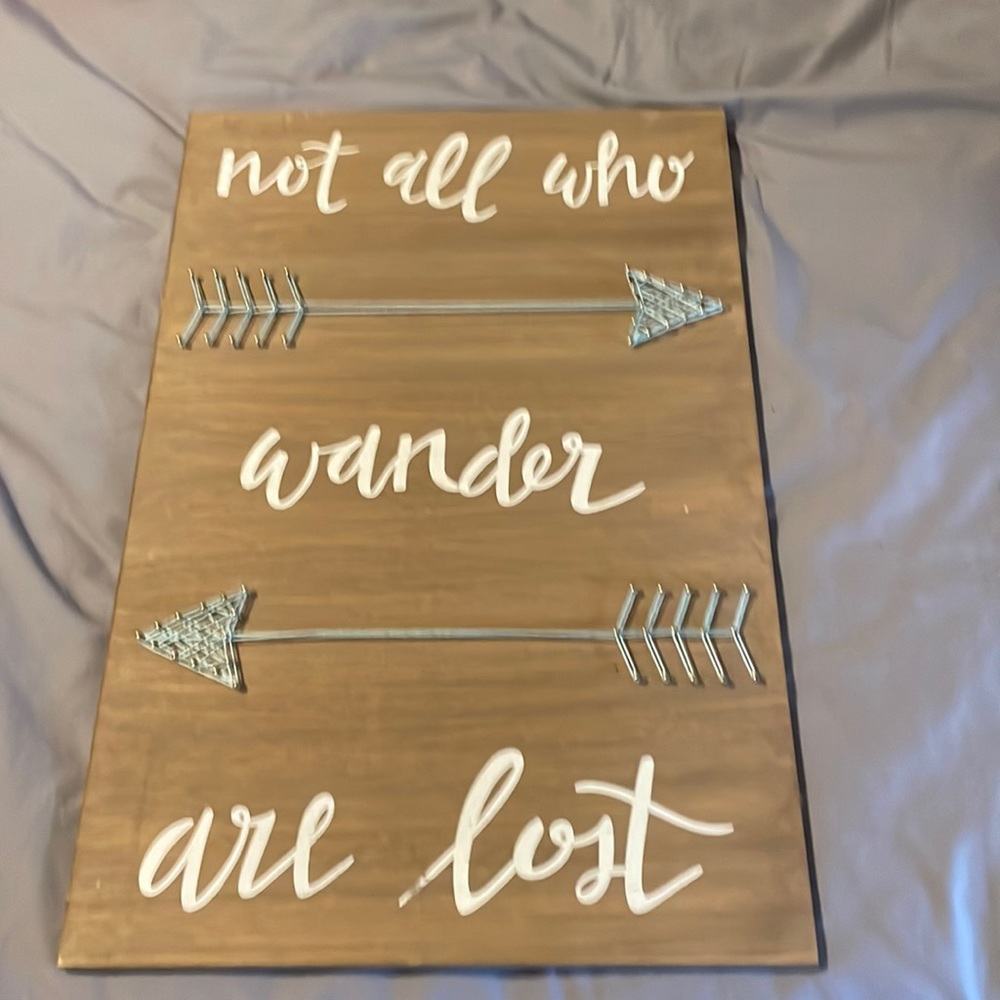 Wall sign